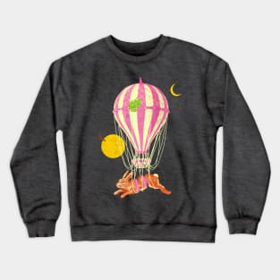 RABBIT BALLON (alt) Crewneck Sweatshirt